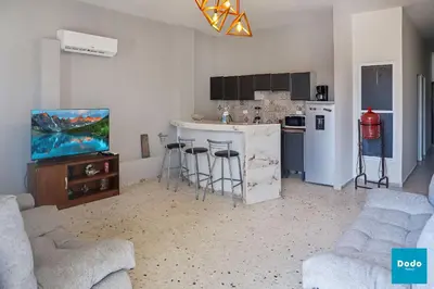 Una cocina o zona de cocina en Departamento en Mazatlan a 5 minutos de la playa #333-28