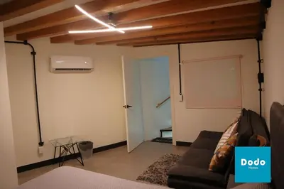 Zona de estar de Casa en Mazatlan con alberca privada en centro historico