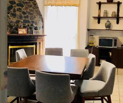 Una cocina o zona de cocina en Casa González