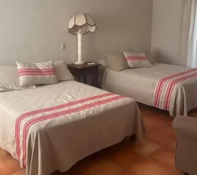 Cama o camas de una habitación en Casa Pilar