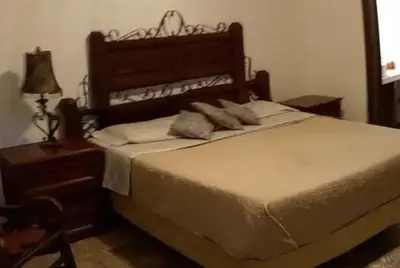 Cama o camas de una habitación en Quinta San José de las Palomas