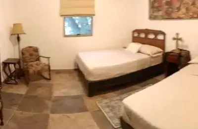 Cama o camas de una habitación en Quinta San José de las Palomas