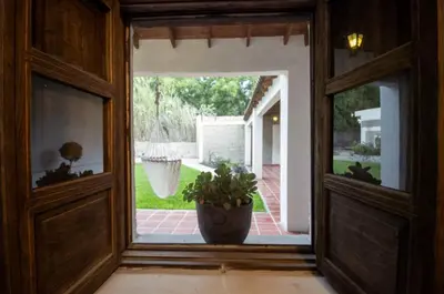 Jardín al aire libre en Casa Gloria