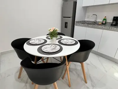 Una cocina o zona de cocina en Departamento en Mazatlán - Lomas Del Mar