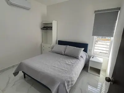 Cama o camas de una habitación en Departamento en Mazatlán - Lomas Del Mar