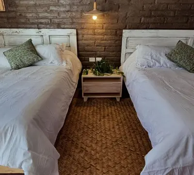 Cama o camas de una habitación en Casa Cuore