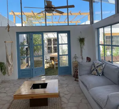 Zona de estar de Casa Cuore