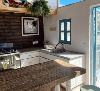 Una cocina o zona de cocina en Casa Cuore