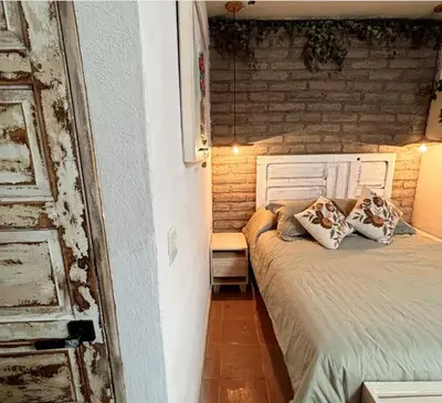 Cama o camas de una habitación en Casa Cuore
