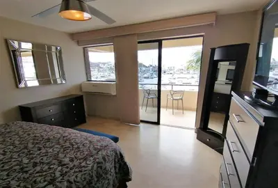 Una cocina o zona de cocina en Condominio marina real 28