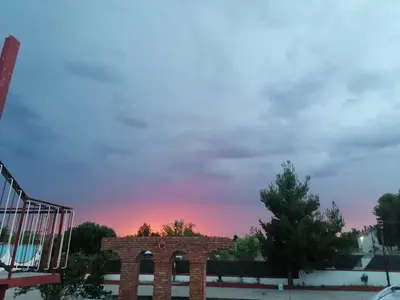 Amanecer o atardecer desde la posada u hostería o alrededores