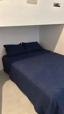 Cama o camas de una habitación en Casa Residencial Coral