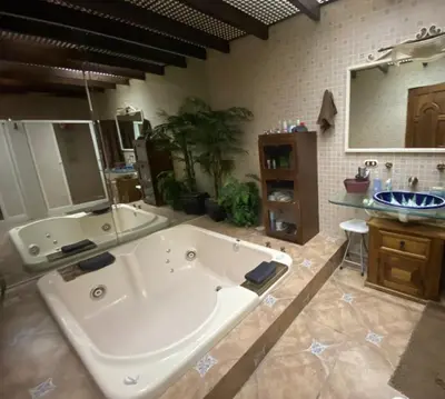 Un baño de Hacienda Magdalena