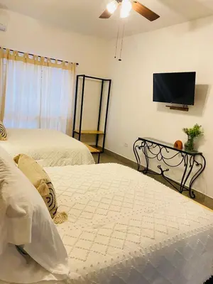 Cama o camas de una habitación en Casa Catalina