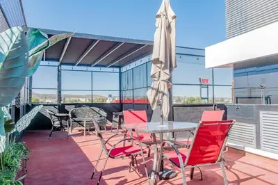 Un balcón o terraza de Depa King in Centro Historico