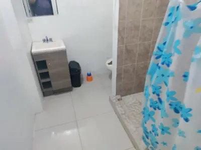 Un baño de Casa de Huéspedes Encanto Raramuri