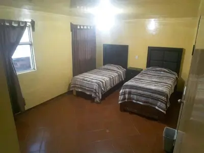 Cama o camas de una habitación en Casa Justo Sierra