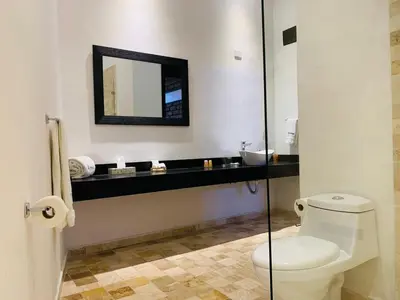 Un baño de Hotel Boutique El Embrujo Mágico