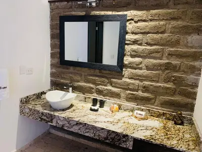 Un baño de Hotel Boutique Embrujo Hechizo