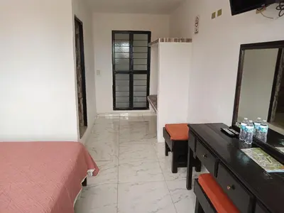 Cama o camas de una habitación en La Terraza-Habitacion 4