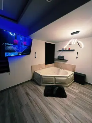 Plano de AXEL Suites Diamante Jacuzzi