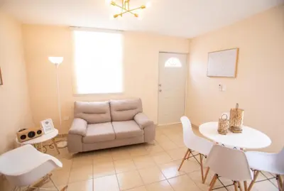 Zona de estar de Departamento Nuevo en Hermosillo