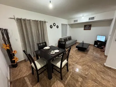 Zona de estar de Beautiful house with 2 rooms