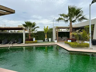 Piscina en o cerca de A2P Preciosa casa con habitación abajo en Acacia Residencial