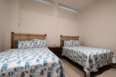 Cama o camas de una habitación en Casa Marinera