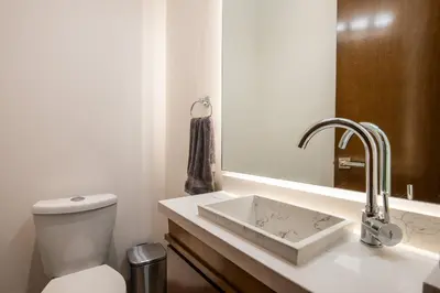Un baño de Casa Marinera