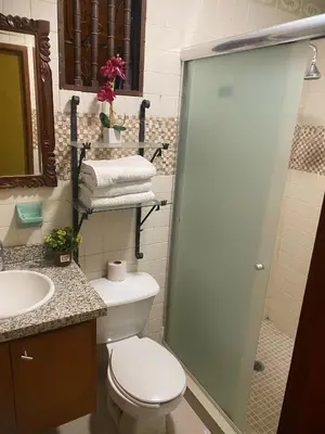 Un baño de Apartamento del mar