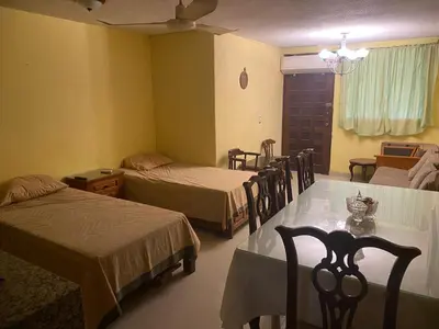 Cama o camas de una habitación en Apartamento del mar