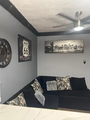Zona de estar de Departamento Mateos 504