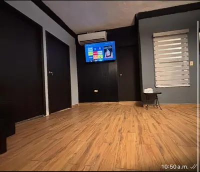 Una televisión o centro de entretenimiento en Departamento Mateos 504