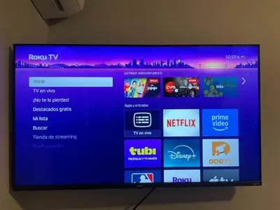 Una televisión o centro de entretenimiento en LiV109 Norte Depa 2 Cd Obregon