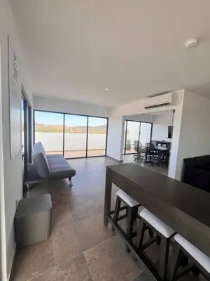 Zona de estar de Marina Cerritos Apartment