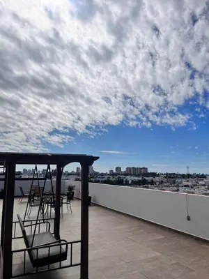 Un balcón o terraza de Marina Cerritos Apartment