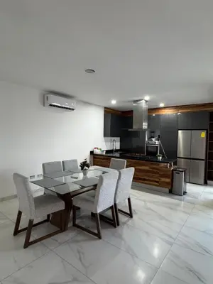 Una cocina o zona de cocina en Casa amplia