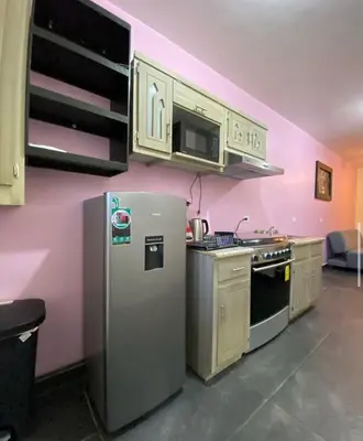 Una cocina o zona de cocina en Eva Departamentos