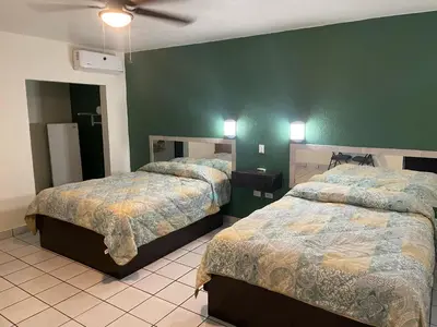 Cama o camas de una habitación en Motel Apolo 69