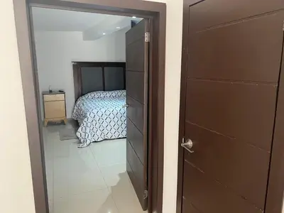 Cama o camas de una habitación en Casa 2 habitaciones más sofá