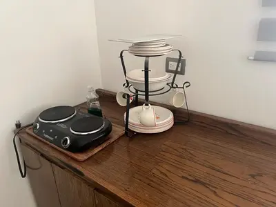 Una cocina o zona de cocina en Casa 2 habitaciones más sofá