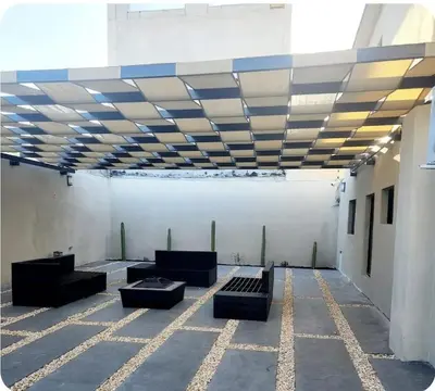 Plano de Elegante Loft Pitagoras 1