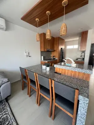 Una cocina o zona de cocina en Departamento en Almarena Residencial