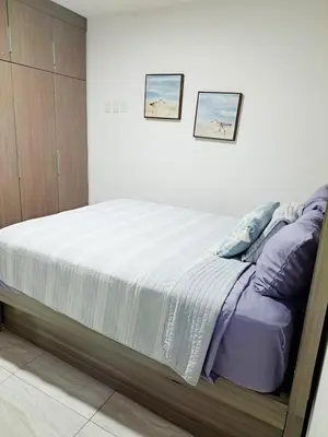 Cama o camas de una habitación en Marina Cerritos Azul Turquesa #3 - 4 Albercas - 1 Min Playas