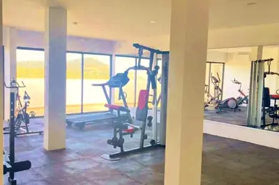 Gimnasio o instalaciones de fitness de Marina Cerritos Azul Turquesa #3 - 4 Albercas - 1 Min Playas
