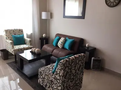 Zona de estar de Comfortable Durango Apartment