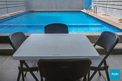 Piscina en o cerca de Residencial a 5 min. de plaza comercial