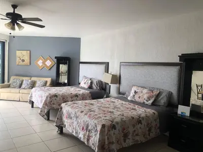 Cama o camas de una habitación en Condominio Yaqui 320