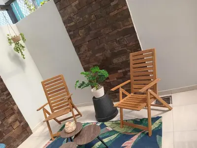 Zona de estar de La Casita de Coco